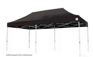 E-Z UP 10'x20' Eclipse Shelter with Steel Frame 