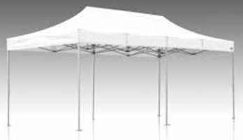 E-Z UP Eclipse 10'x20' Shelter with Aluminum Frame 