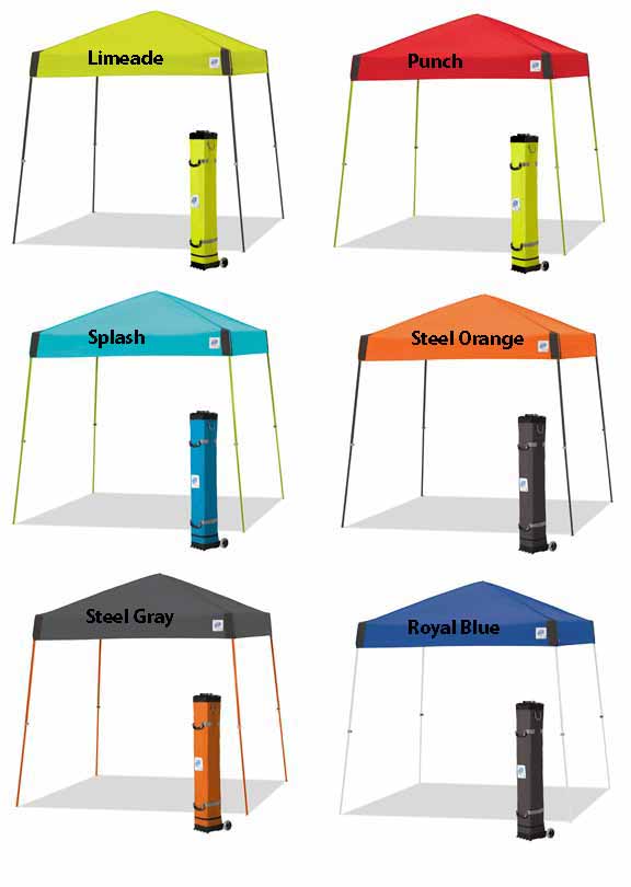 EZ UP Canopy Tent Vista Replacement Tops 8 X 8, 10 X 10,  12 X 12 
